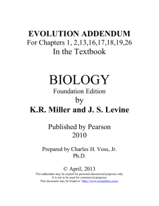 13 2010 Biology by Miller and Levine