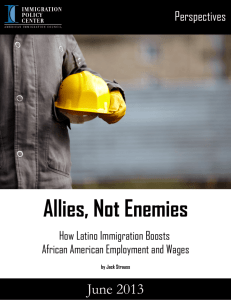 Allies, Not Enemies - Immigration Policy Center