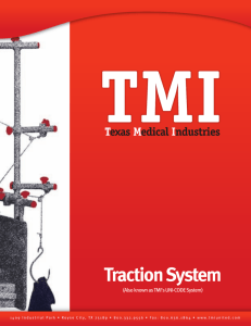 Traction System - TMI – Texas Medical Industries