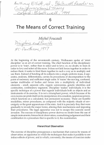 The Means of Correct Training - Southeastern Louisiana University