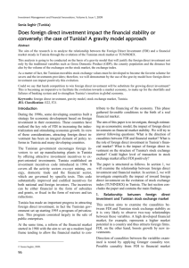 Does foreign direct investment impact the financial stability or