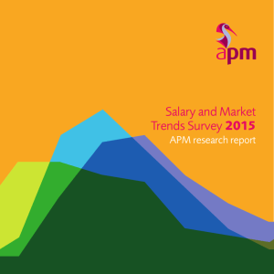 Salary and Market Trends Survey 2015 highlights report