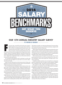 our 15th annual industry salary survey