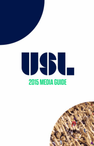 2015 USL Media gUide - United Soccer League