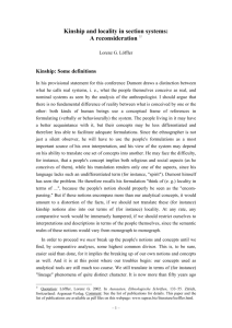 Kinship and locality in section systems: A reconsideration