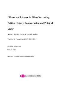 “Historical License in Films Narrating British History: Inaccuracies