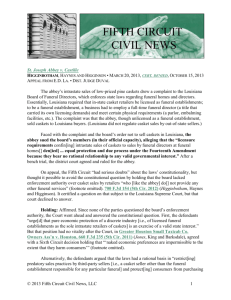 FCCN - Fifth Circuit Civil News