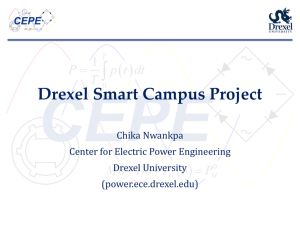 Drexel Smart Campus Project