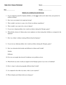 Daily Life in Greece Worksheet Daily Life in Greece Worksheet
