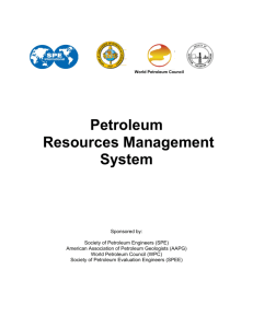 Petroleum Resources Management System
