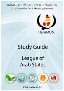 HamMUN 2015 Study Guide LAS - Hamburg Model United Nations