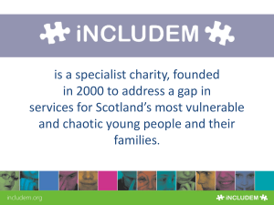 is a specialist charity, founded in 2000 to address a gap in services