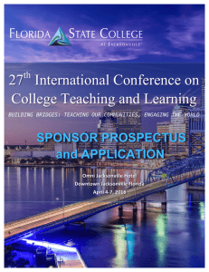 - 27th International Conference on College Teaching and