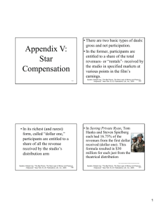 Appendix V: Star Compensation