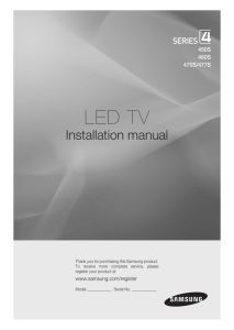 User Manual - English - SAMSUNG DISPLAY SOLUTIONS