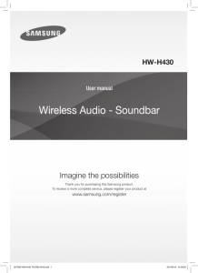HW-H430 Wireless Audio