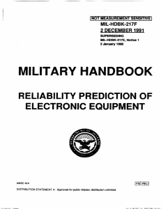 Mil - Hdbk -217F. pdf - Society of Reliability Engineers (SRE)