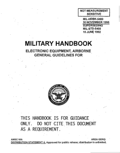 military handbook