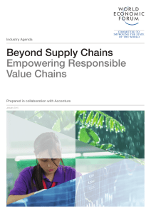 Beyond Supply Chains Empowering Responsible Value Chains