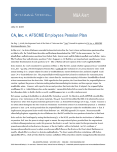 CA, Inc. v. AFSCME Employees Pension Plan