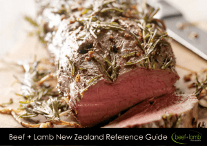 Beef + Lamb New Zealand Reference Guide