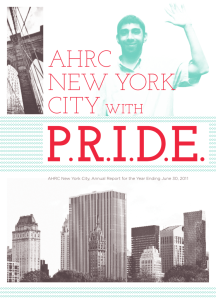1 AHRC NEW YORK CITY WITH