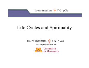 Life Cycles and Spirituality