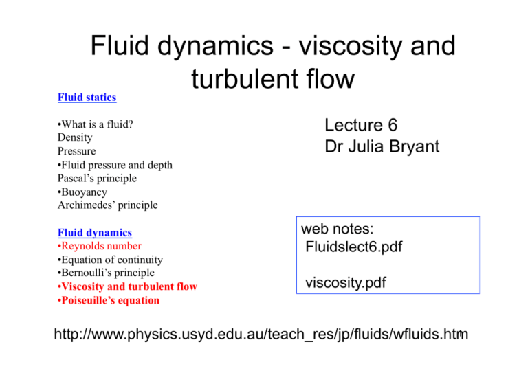 flow of fluids pdf