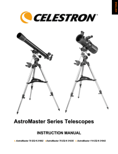 AstroMaster Manual (70EQ, 76EQ, 114EQ)