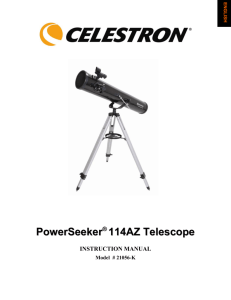 PowerSeeker 114AZ Telescope