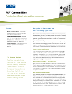 PGP® Command Line