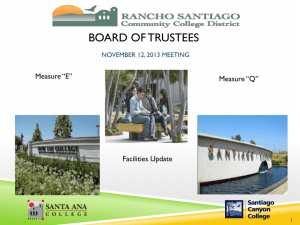 Santa Ana College - Rancho Santiago Community College District