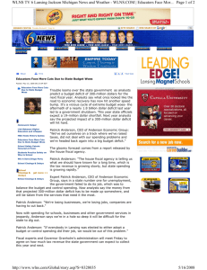 Page 1 of 2 WLNS TV 6 Lansing Jackson Michigan News and