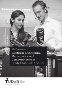 Electrical Engineering, Mathematics and Computer Science Study
