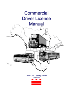 Cdl Manual - Iowa Central Community College