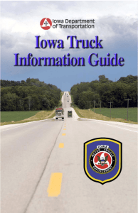 Iowa Trucker Guide