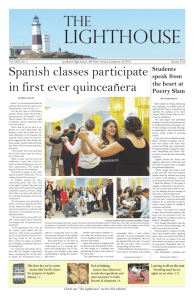 Spanish classes participate in first ever quinceañera