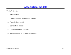Association models