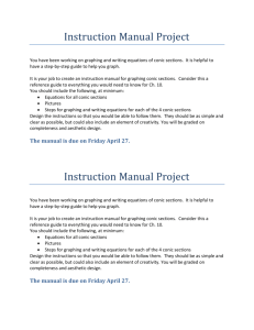 Instruction Manual Project Instruction Manual Project