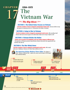 Chapter 17: The Vietnam War, 1954-1975