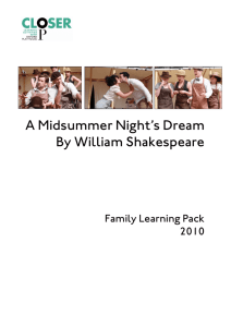 A Midsummer Night's Dream By William