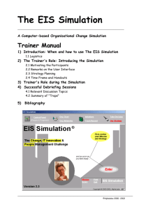 The EIS Simulation