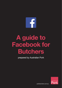 A guide to Facebook for Butchers