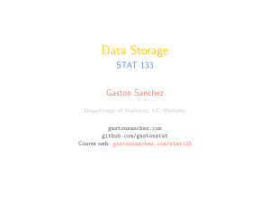 Data Storage