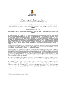 San Miguel Brewery Inc.