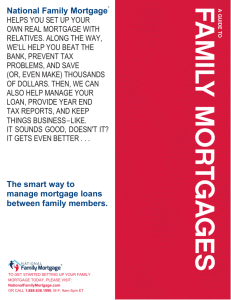 Caregiver Mortgage - National Family Mortgage