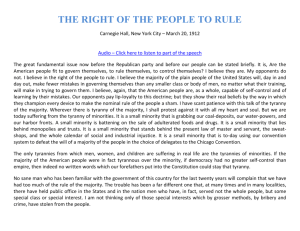 Right of the People to Rule - Almanac of Theodore Roosevelt