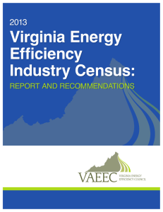 Virginia Energy Efficiency Industry Census