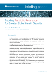 Tackling Antibiotic Resistance
