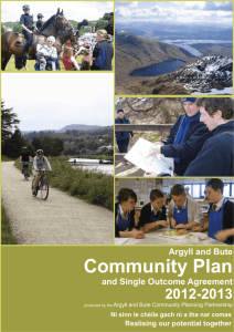 Community Plan - Argyll and Bute Council